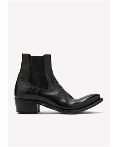 prada ankle boots cowboy